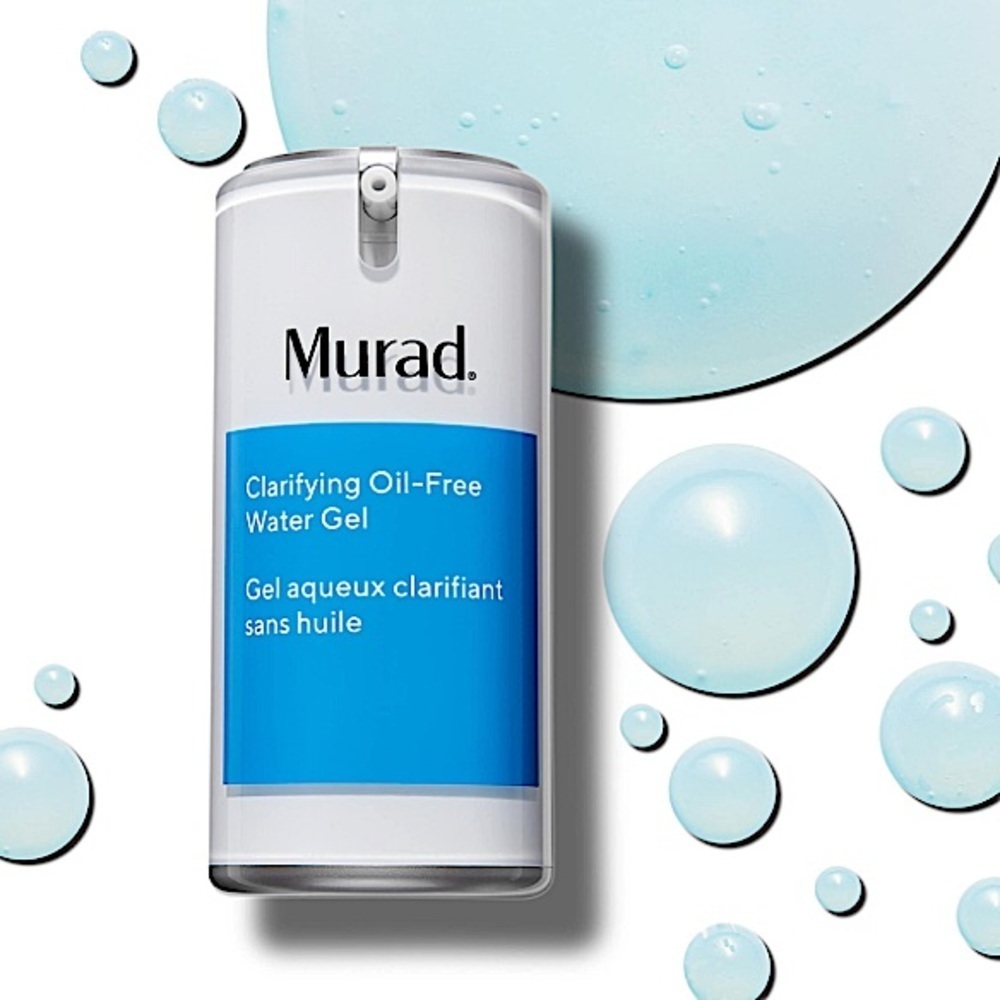 Murad New Clarifying Oil-Free Water Gel Hydrates Balances Calms Skin